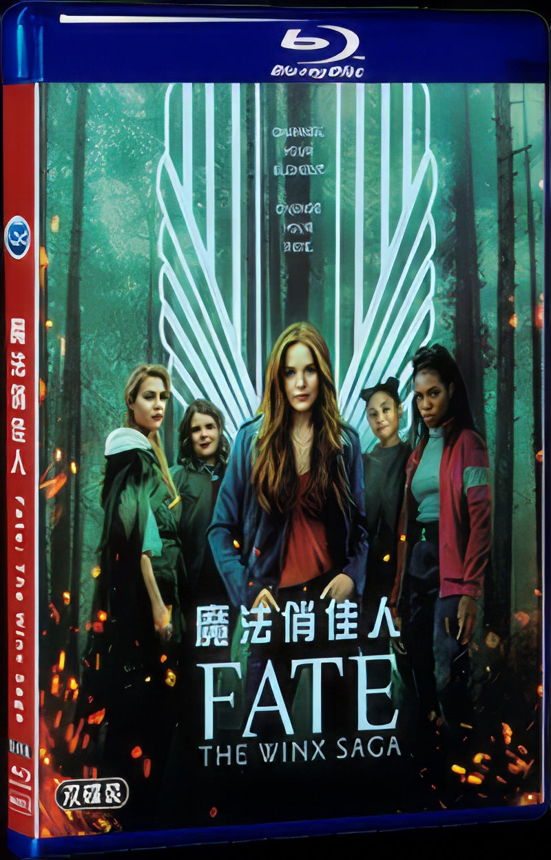 Fate: The Winx Saga (2021) Movie 2-Disc Box Set for Gift Collection Blu-ray