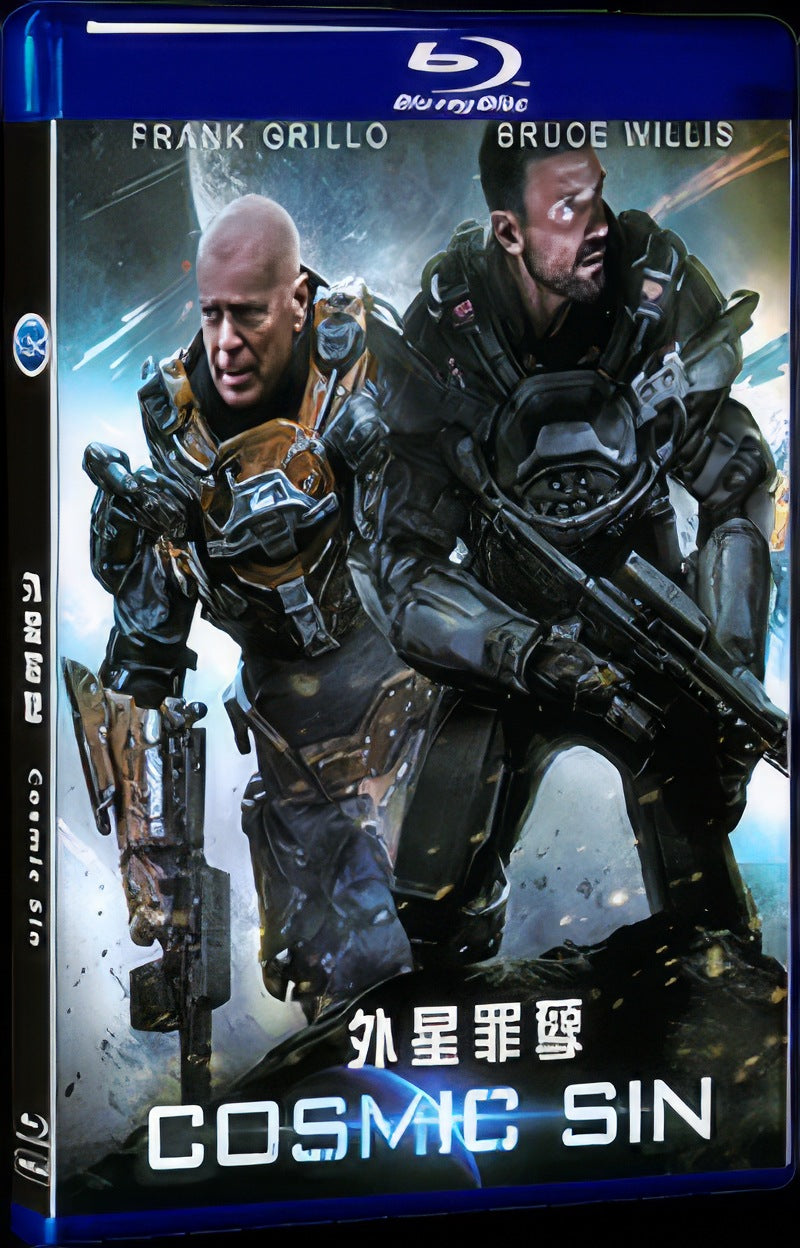 Cosmic Sin (2021) Movie 1-Disc Box Set for Gift Collection Blu-ray