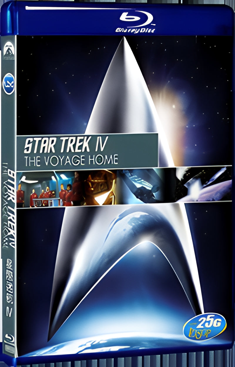 1986 Star Trek IV: The Voyage Home 1080P for Gift 1-Disc All RegionPlay Seal Box Blu-ray
