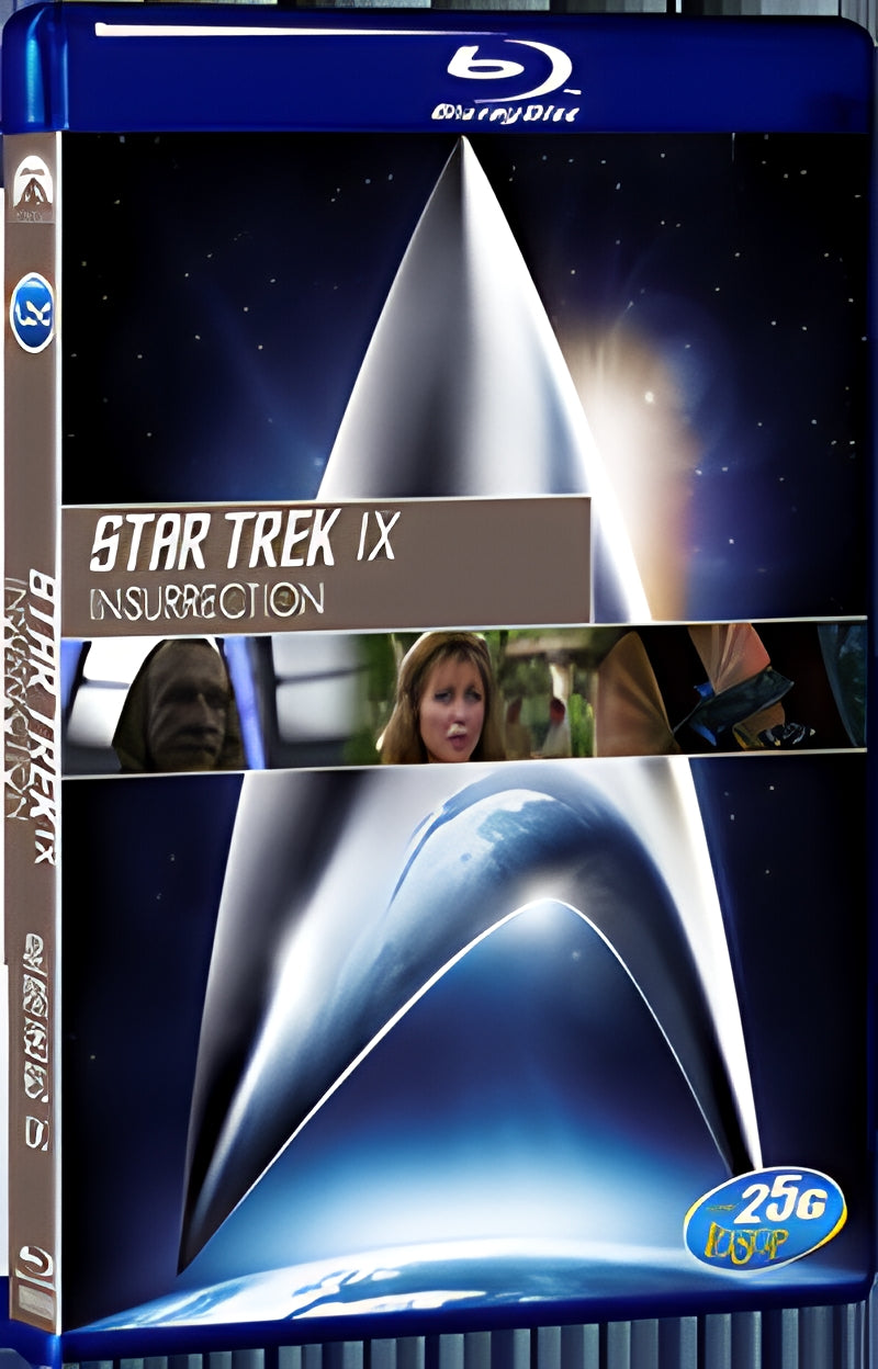 1998 Star Trek: Insurrection 1080P for Gift 1-Disc All RegionPlay Seal Box Blu-ray