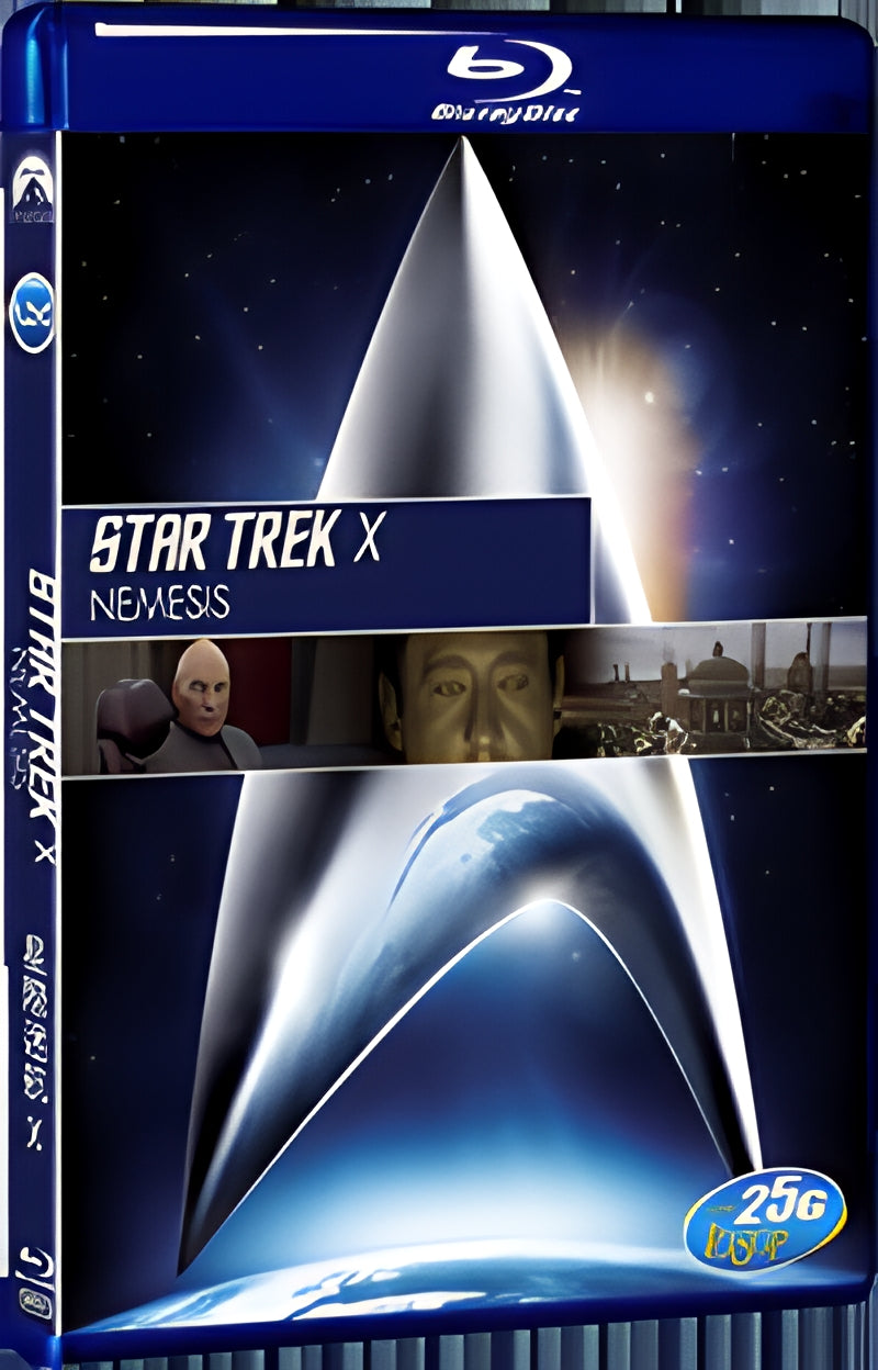 2002 Star Trek: Nemesis 1080P for Gift 1-Disc All RegionPlay Seal Box Blu-ray