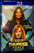 Thunder Force‎ (2021) Movie 1-Disc Box Set for Gift Collection Blu-ray