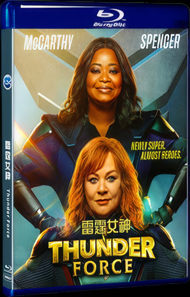 Thunder Force‎ (2021) Movie 1-Disc Box Set for Gift Collection Blu-ray