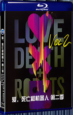 2021 Love Death & Robots Season 2 (2021) 1080P for Gift 1-Disc All RegionPlay Seal Box Blu-ray