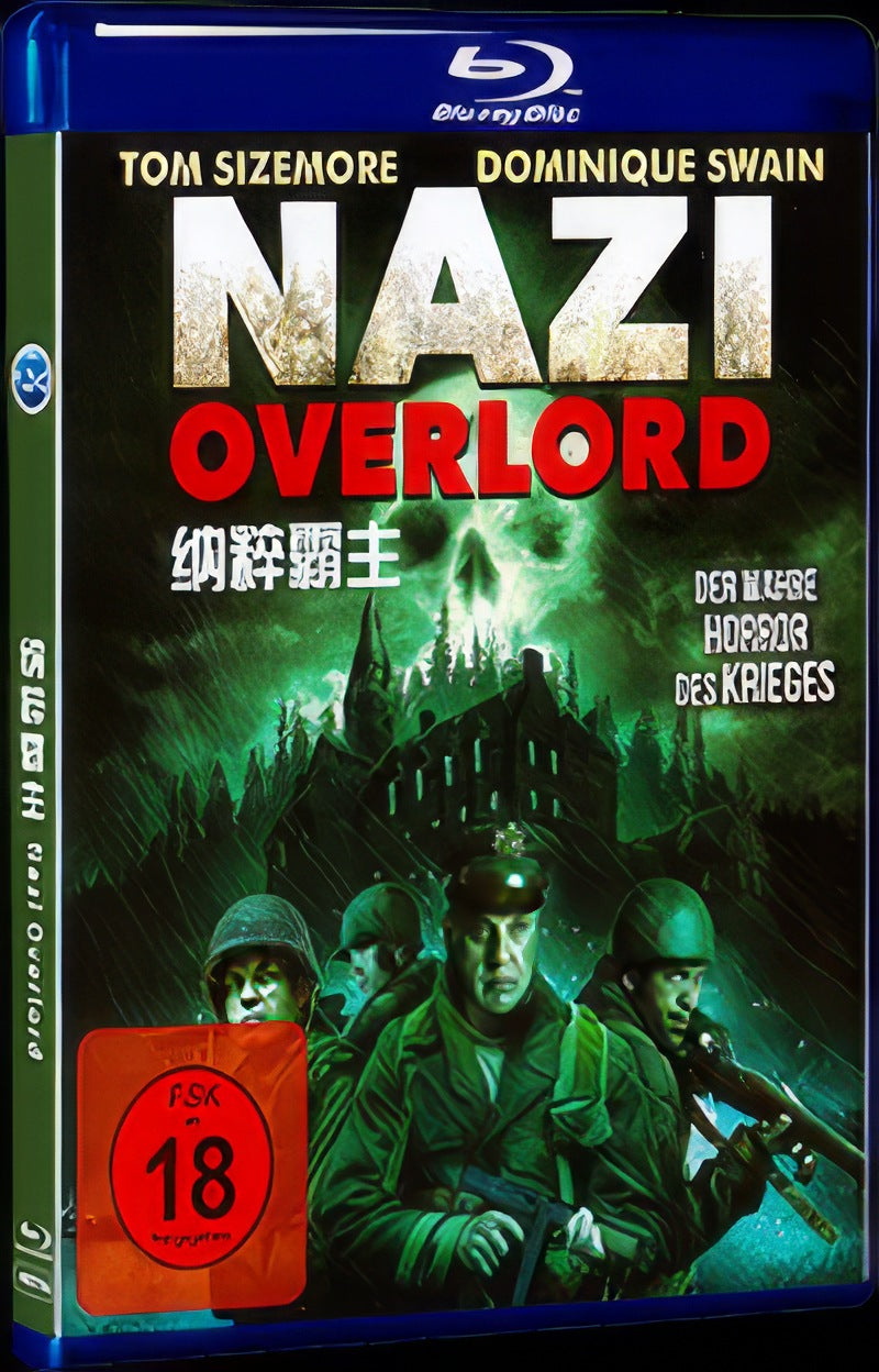 2018 Nazi Overlord (2018) Movie 1-Disc Box Set for Gift Collection Blu-ray