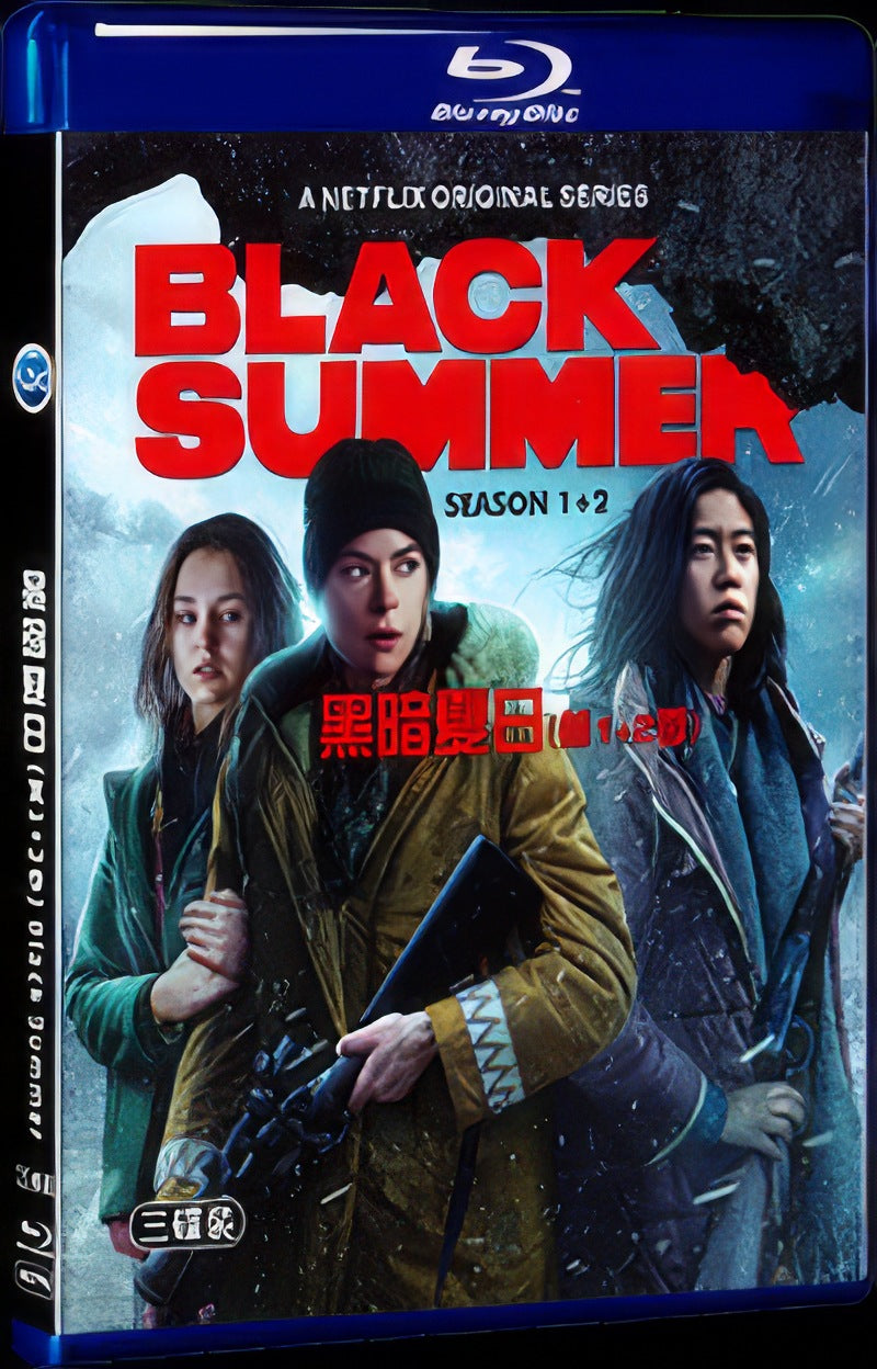 2019 Black Summer Movie 3-Disc Box Set for Gift Collection Blu-ray