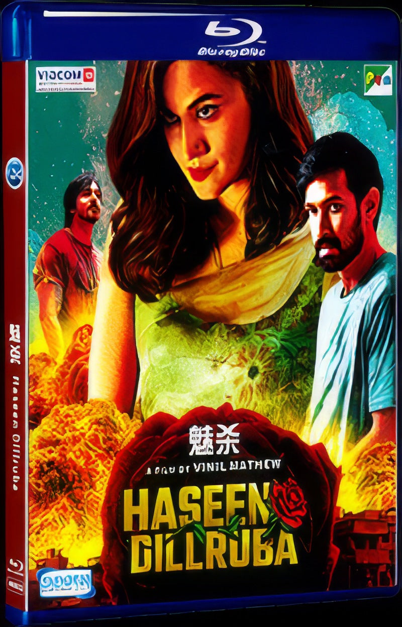 Haseen Dillruba‎ (2021) Movie 1-Disc Box Set for Gift Collection Blu-ray