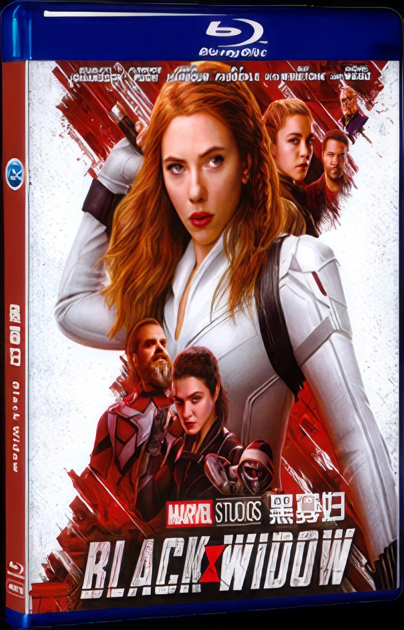 Black Widow (2021) Movie 1-Disc Box Set for Gift Collection Blu-ray