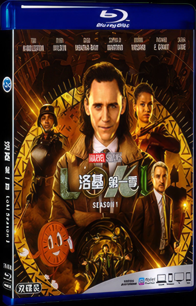 Loki Season 1 (2021) Movie 2-Disc Box Set for Gift Collection Blu-ray