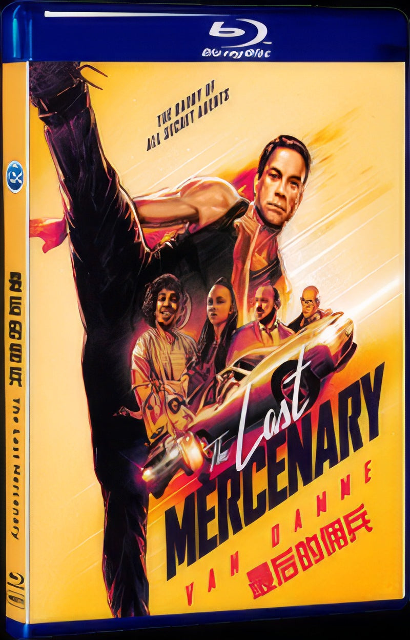 The Last Mercenary (2021) Movie 1-Disc Box Set for Gift Collection Blu-ray