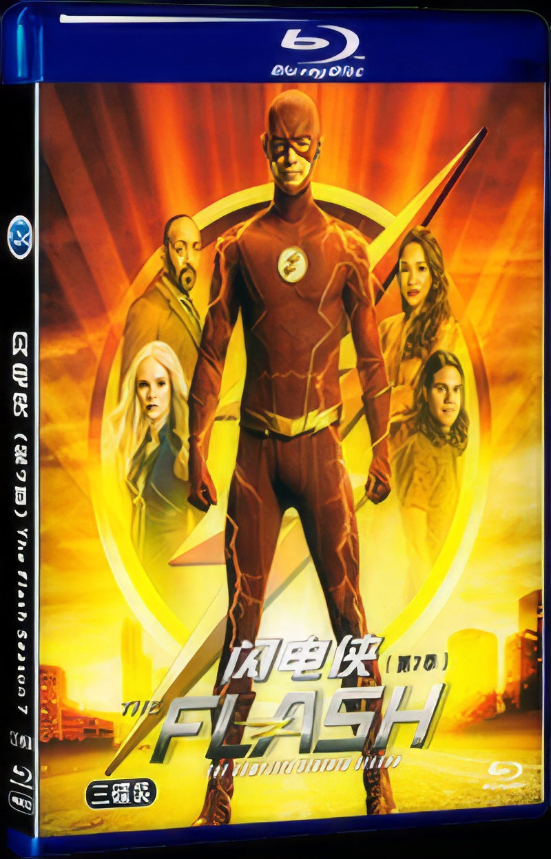 The Flash Season 7 (2021) Movie 3-Disc Box Set for Gift Collection Blu-ray