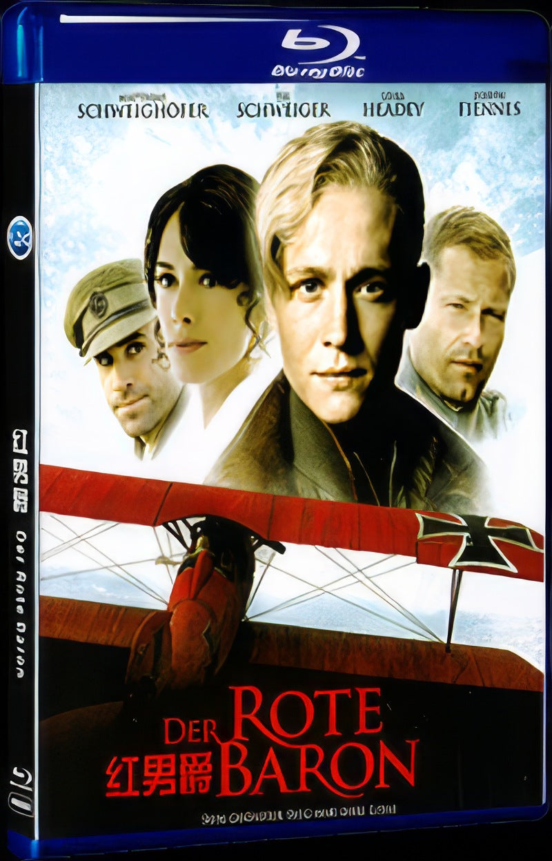 Der Rote Baron (2008) Movie 1-Disc Box Set for Gift Collection Blu-ray