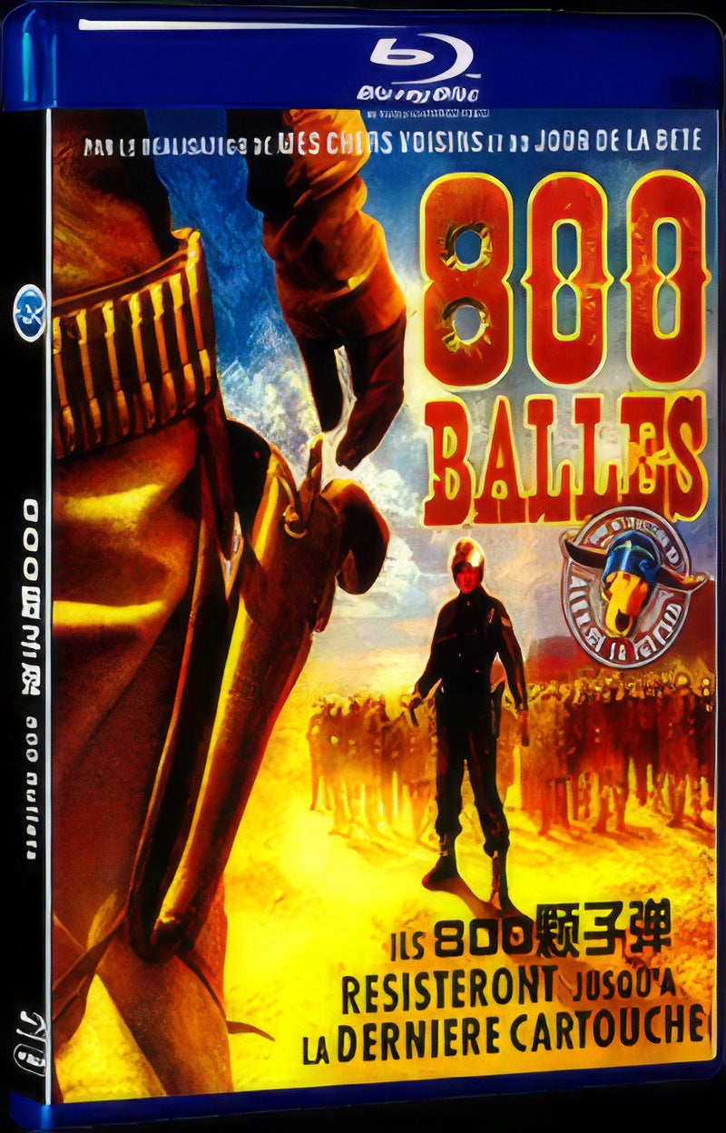 800 Bullets (2002) Movie 1-Disc Box Set for Gift Collection Blu-ray