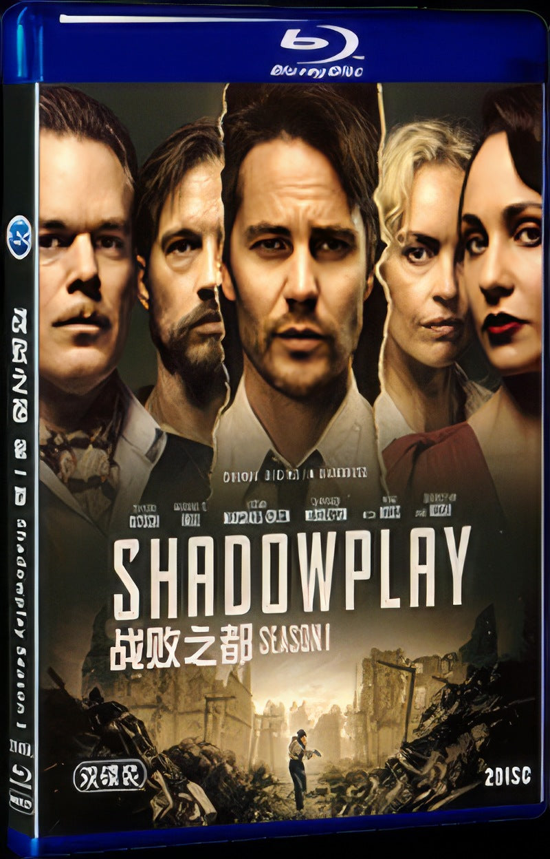 Shadowplay Season 1 (2020) Movie 2-Disc Box Set for Gift Collection Blu-ray
