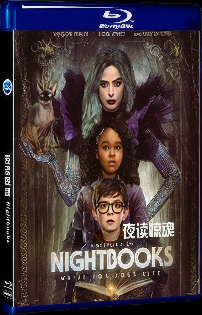 Nightbooks (2021) Movie 1-Disc Box Set for Gift Collection Blu-ray