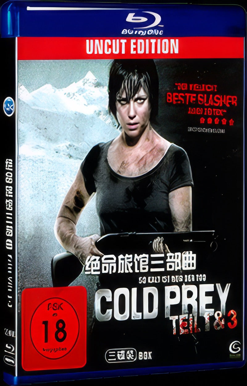 2010 Fritt Vilt1-3 Movie 3-Disc Box Set for Gift Collection Blu-ray