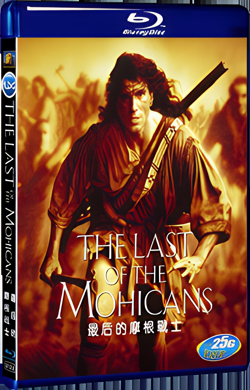 1992 The Last of the Mohicans 1080P for Gift 1-Disc All RegionPlay Seal Box Blu-ray