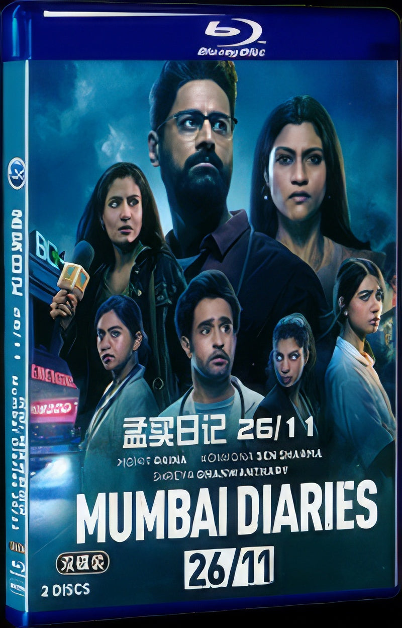 2021 Mumbai Diaries 26/11 (2021) 1080P for Gift 1-Disc All RegionPlay Seal Box Blu-ray