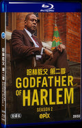 Godfather of Harlem Season 2 (2021) Movie 2-Disc Box Set for Gift Collection Blu-ray