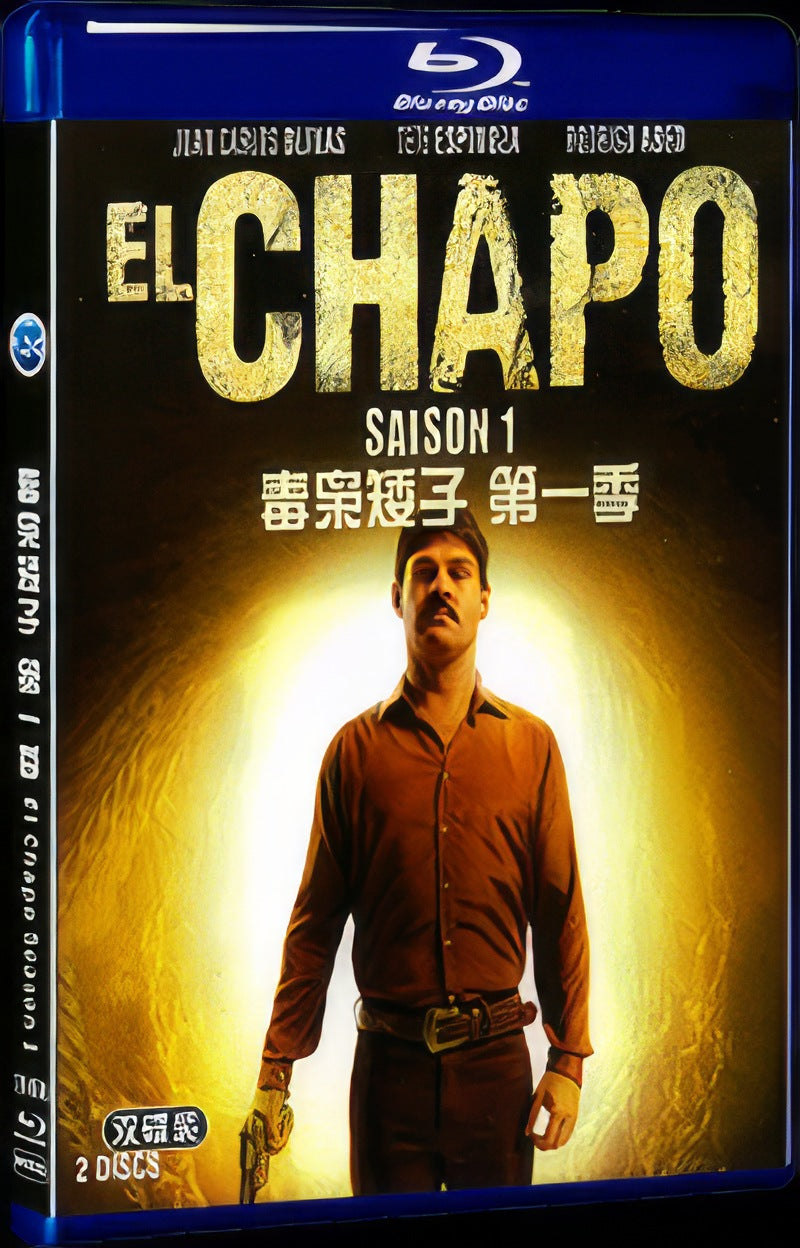 El Chapo Season 1 (2017) Movie 2-Disc Box Set for Gift Collection Blu-ray