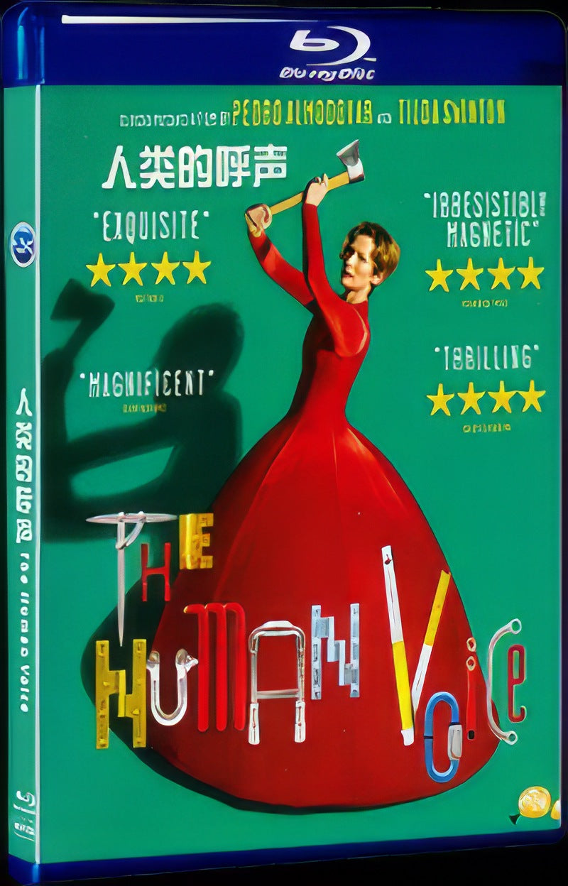 The Human Voice (2020) Movie 1-Disc Box Set for Gift Collection Blu-ray