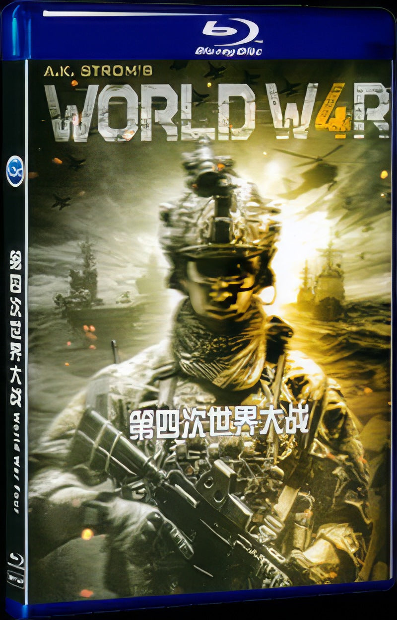 World War Four‎ (2019) Movie 1-Disc Box Set for Gift Collection Blu-ray