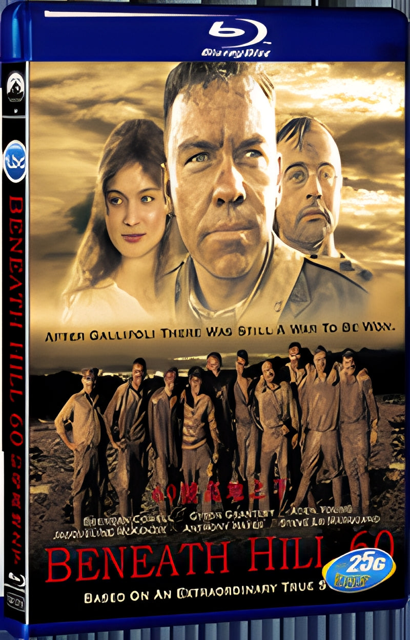 2010 Beneath Hill 60 1080P for Gift 1-Disc All RegionPlay Seal Box Blu-ray