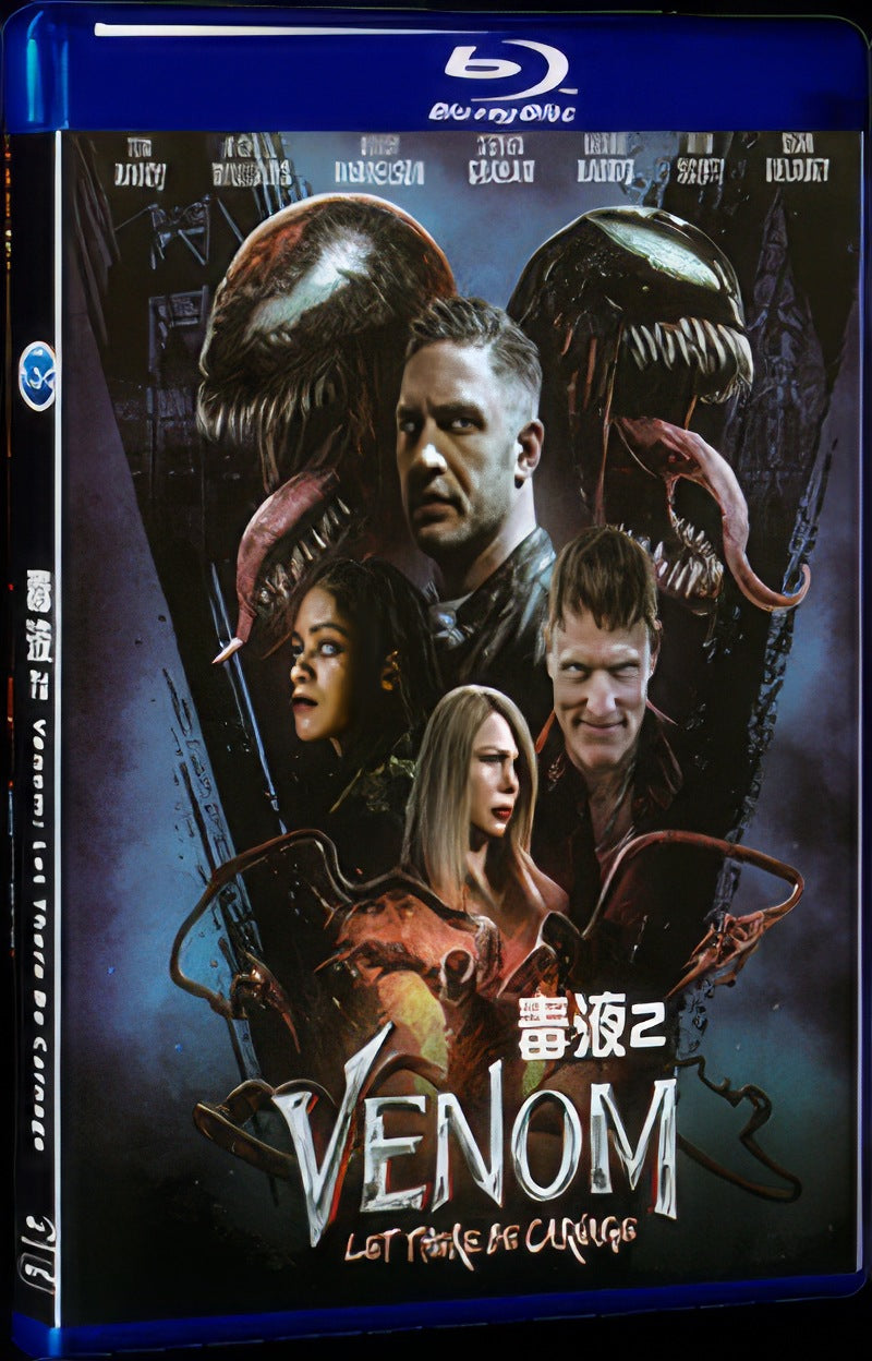 Venom: Let There Be Carnage (2021) Movie 1-Disc Box Set for Gift Collection Blu-ray