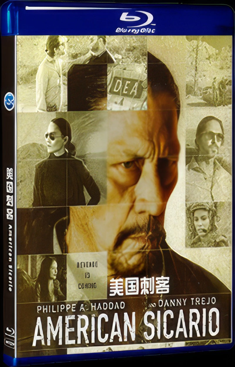 American Sicario (2021) Movie 1-Disc Box Set for Gift Collection Blu-ray