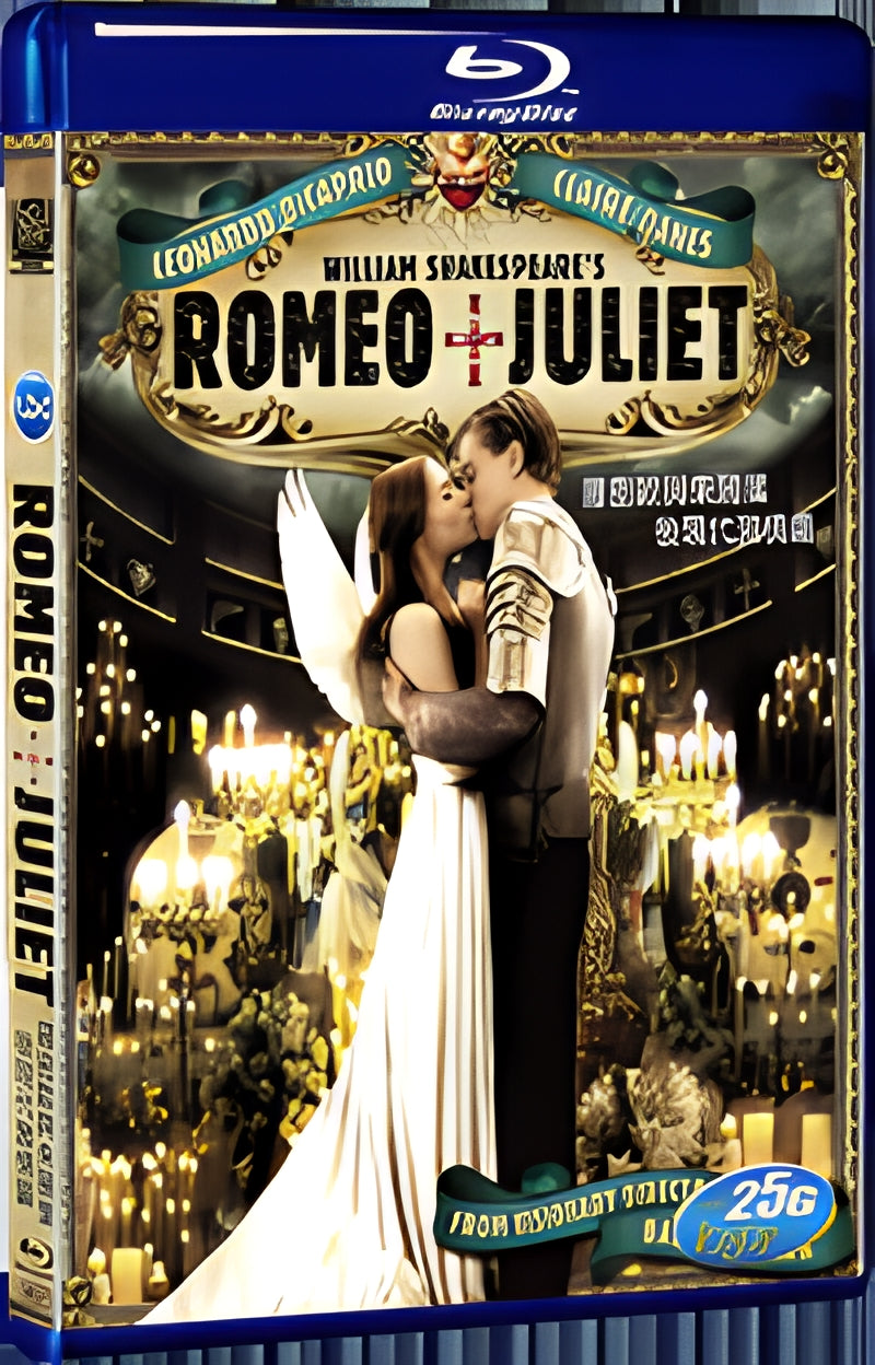 1996 Romeo + Juliet/William Shakespeare's Romeo and Juliet 1080P for Gift 1-Disc All RegionPlay Seal Box Blu-ray
