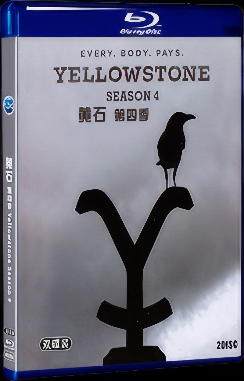Yellowstone Season 4 (2021) Movie 2-Disc Box Set for Gift Collection Blu-ray