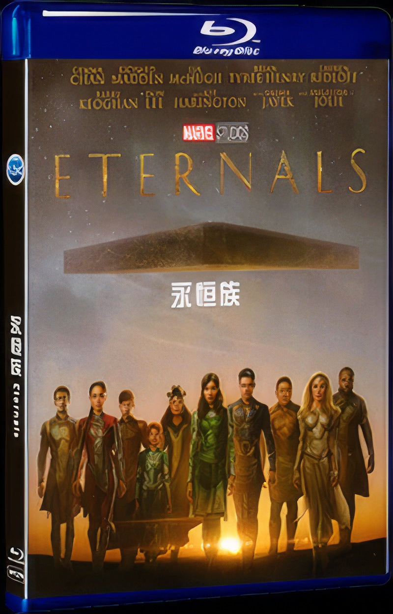 Eternals (2021) Movie 1-Disc Box Set for Gift Collection Blu-ray