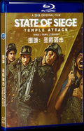 State of Siege Temple Attack (2021) Movie 1-Disc Box Set for Gift Collection Blu-ray