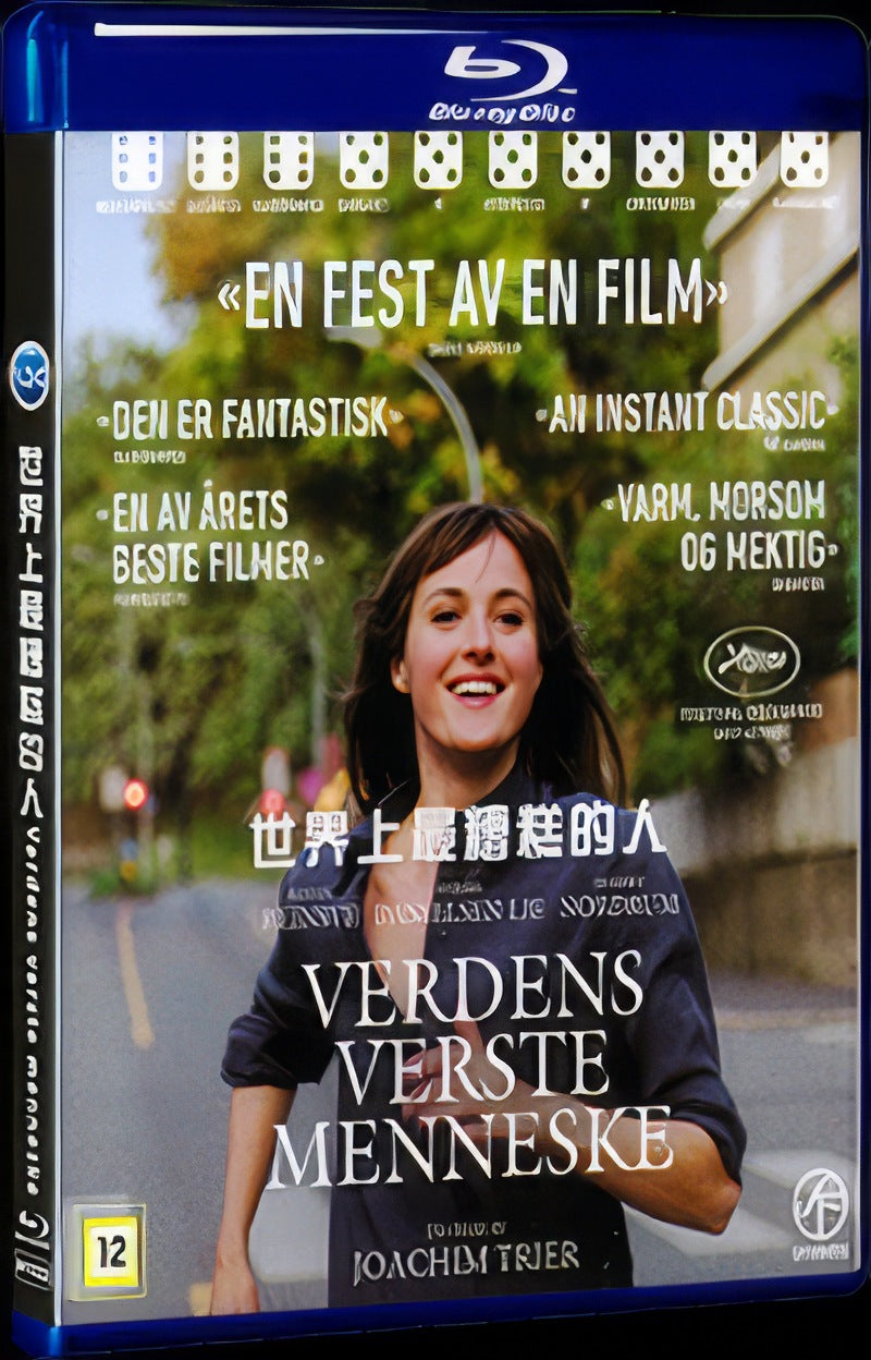 Verdens verste menneske (2021) Movie 1-Disc Box Set for Gift Collection Blu-ray