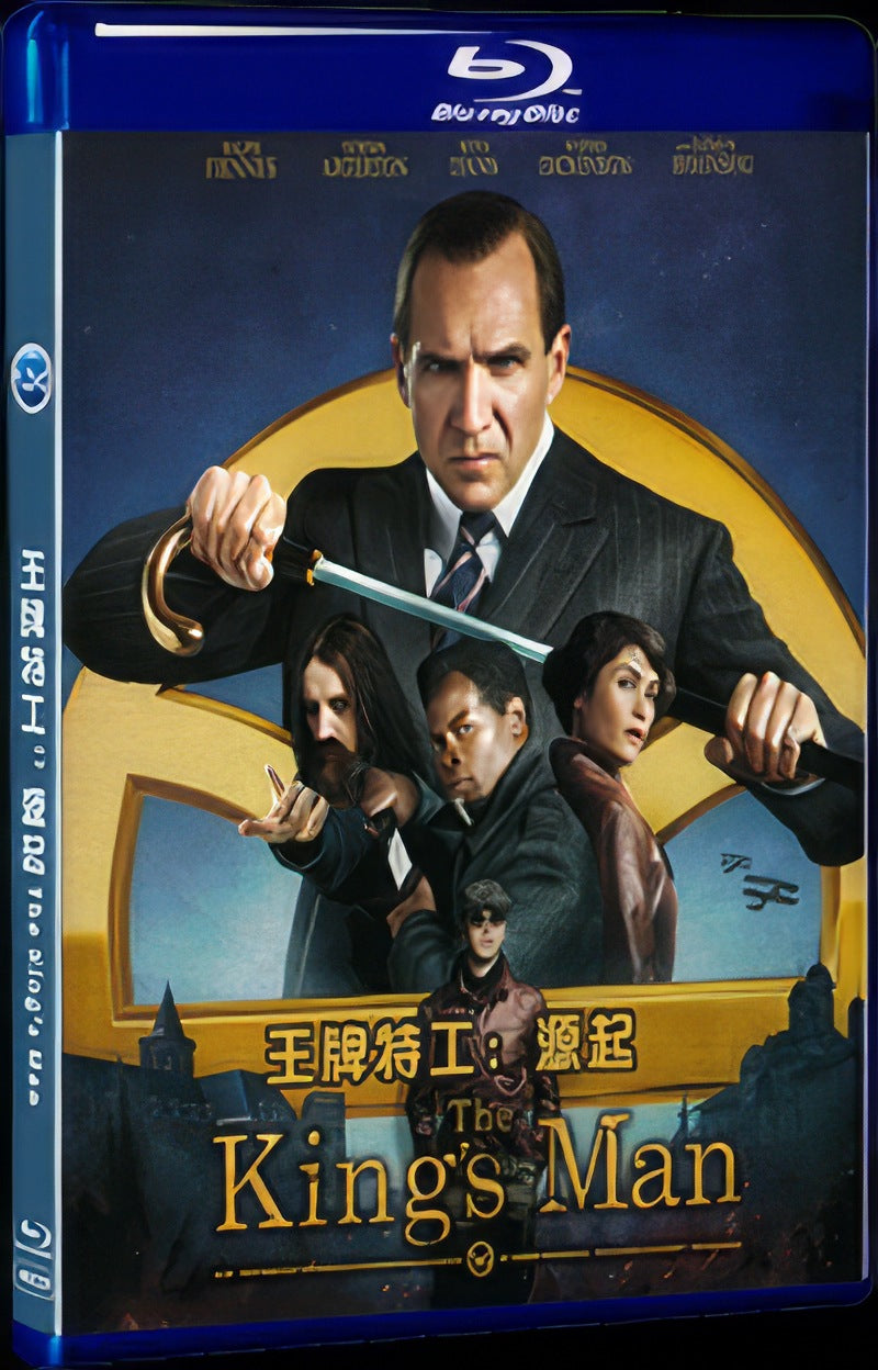 The Kings Man (2021) Movie 1-Disc Box Set for Gift Collection Blu-ray