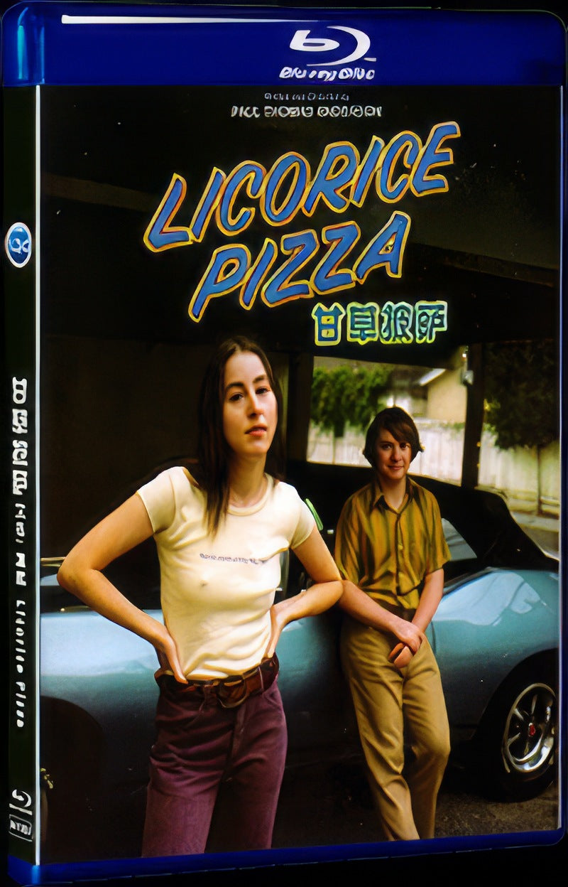 Licorice Pizza (2021) Movie 1-Disc Box Set for Gift Collection Blu-ray