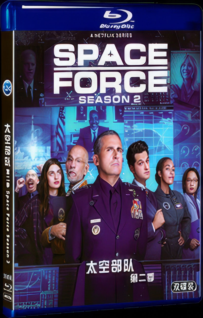 Space Force Season 2 (2022) Movie 2-Disc Box Set for Gift Collection Blu-ray