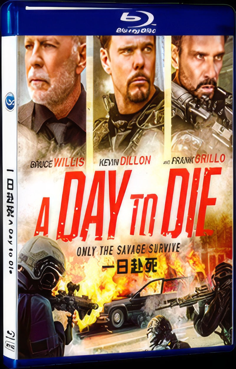 A Day to Die (2022) Movie 1-Disc Box Set for Gift Collection Blu-ray
