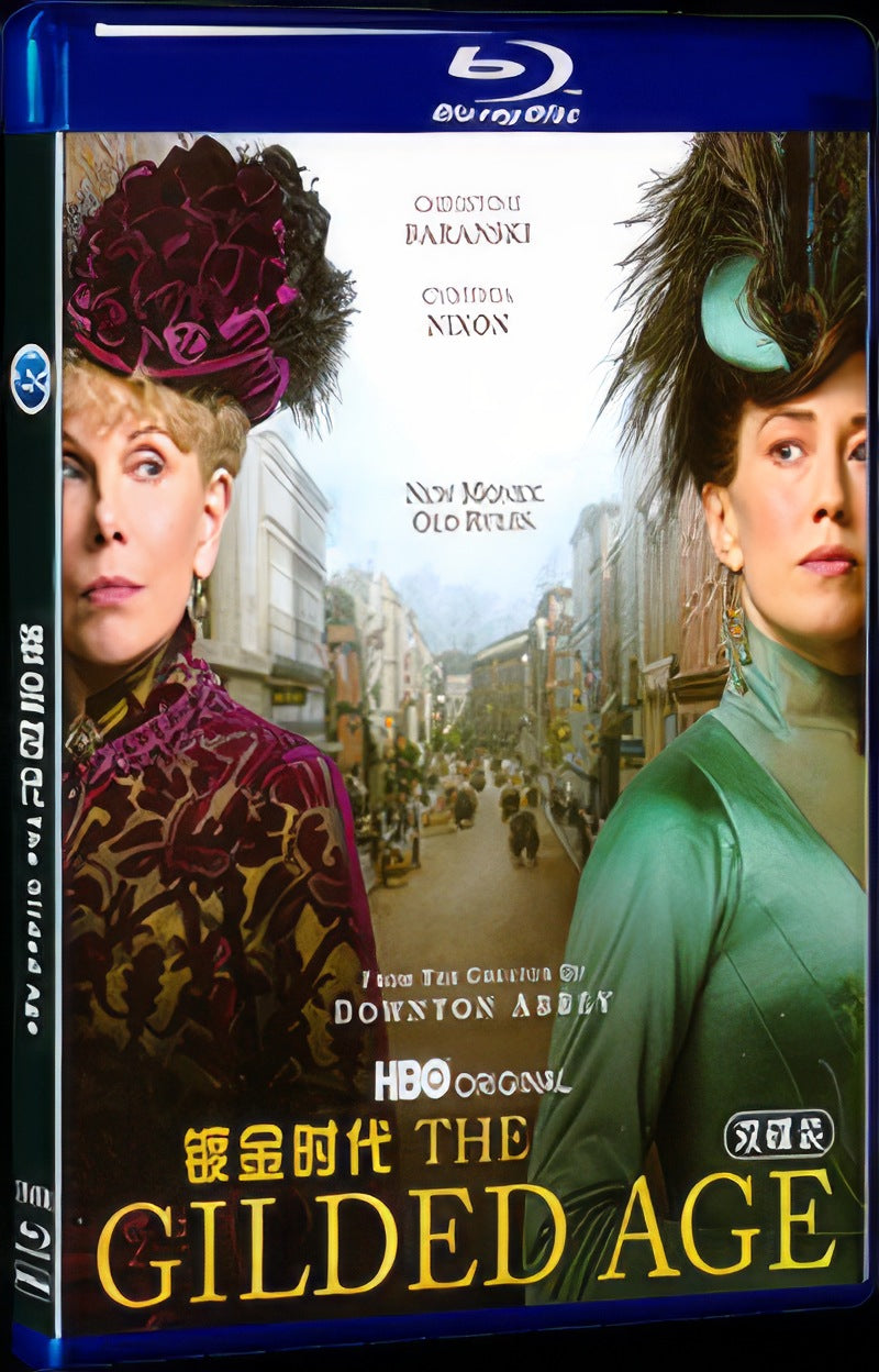 The Gilded Age (2022) Movie 2-Disc Box Set for Gift Collection Blu-ray
