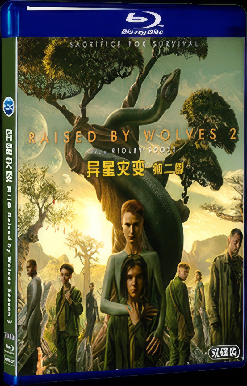 Raised by Wolves Season 2 (2022) Movie 2-Disc Box Set for Gift Collection Blu-ray
