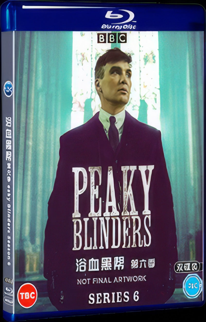 eaky Blinders Season 6 (2022) Movie 2-Disc Box Set for Gift Collection Blu-ray