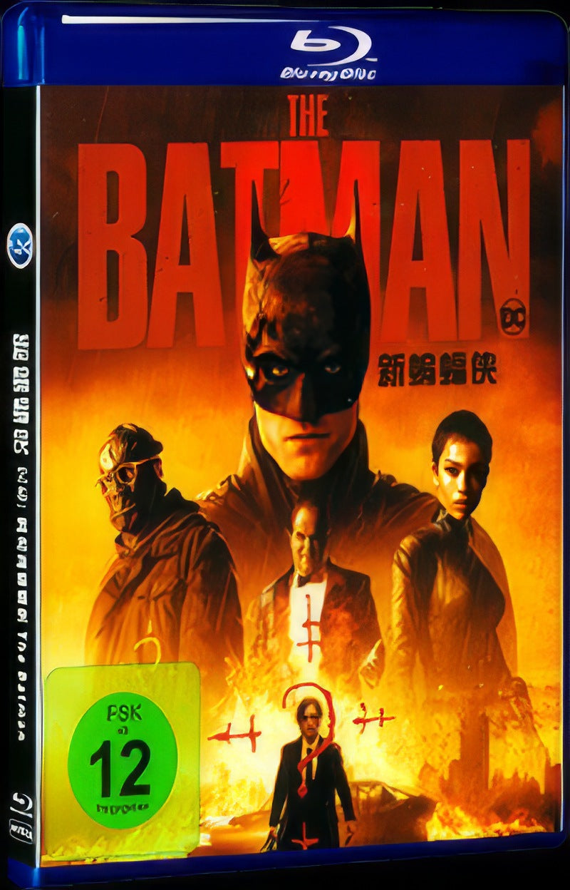 The Batman (2022) Movie 1-Disc Box Set for Gift Collection Blu-ray
