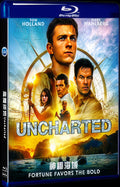 Uncharted (2022) Movie 1-Disc Box Set for Gift Collection Blu-ray