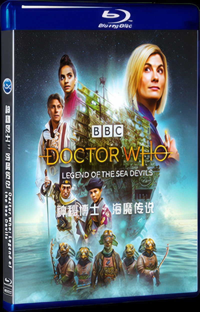 Doctor Who: Legend of the Sea Devils (2022) Movie 1-Disc Box Set for Gift Collection Blu-ray