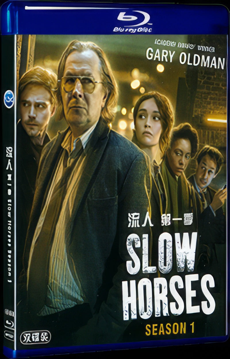 Slow Horses Season 1 (2022) Movie 2-Disc Box Set for Gift Collection Blu-ray