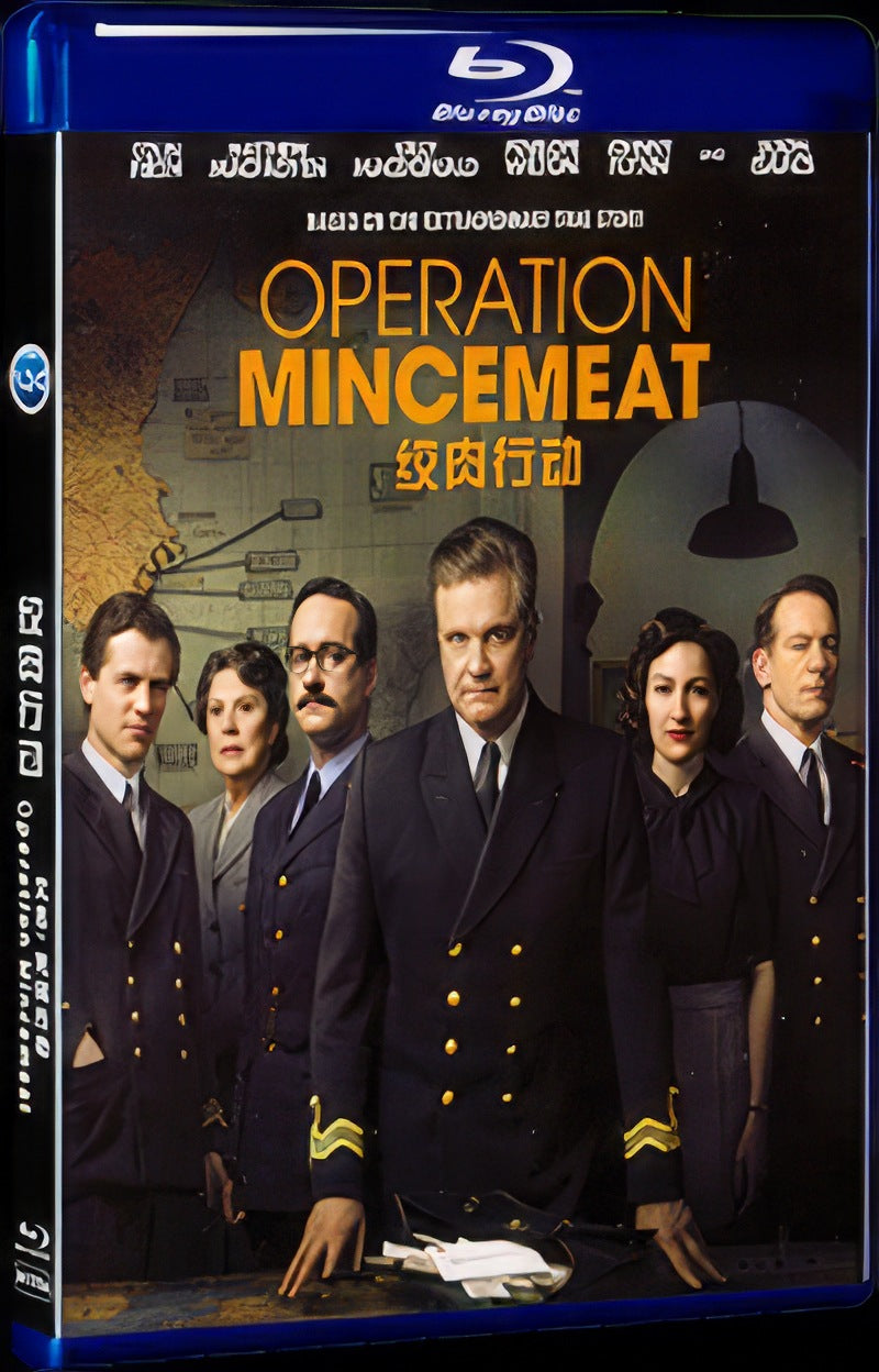 Operation Mincemeat (2022) Movie 1-Disc Box Set for Gift Collection Blu-ray