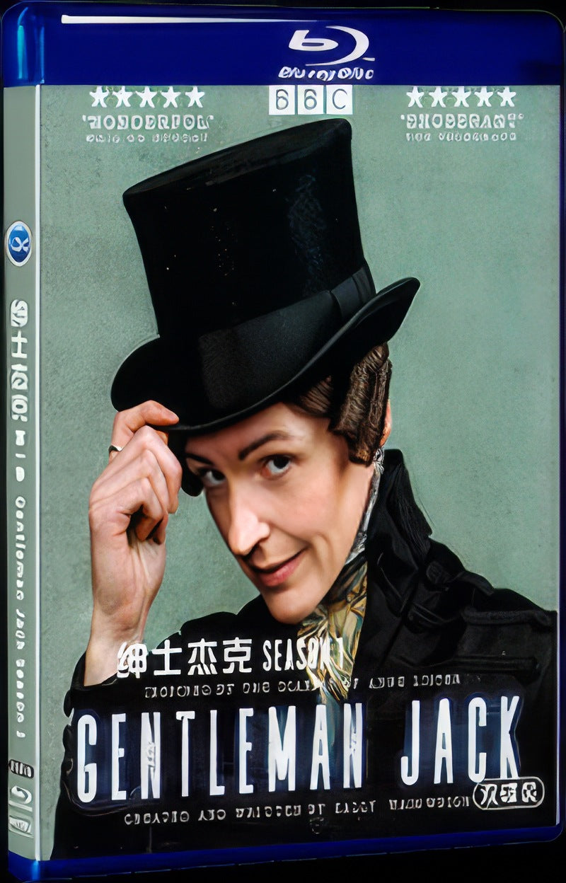 Gentleman Jack Season 1 (2019) Movie 2-Disc Box Set for Gift Collection Blu-ray