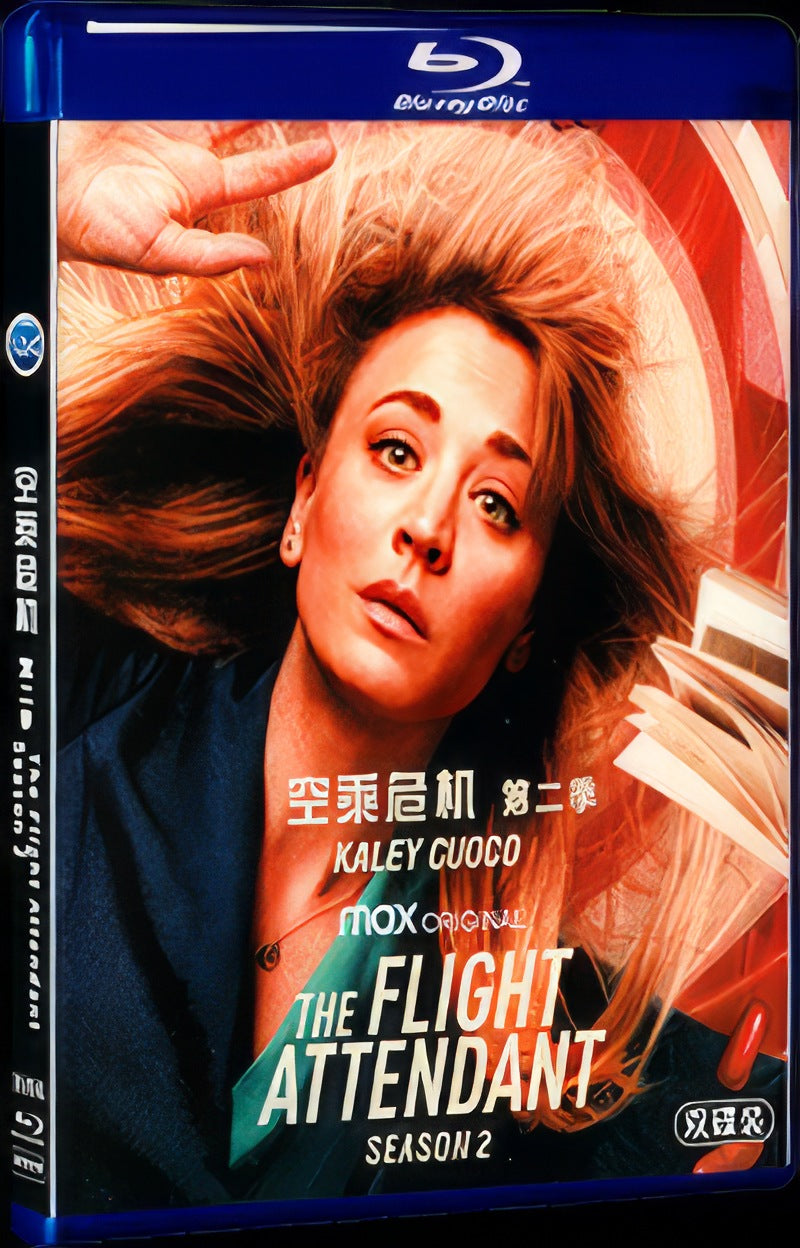 The Flight Attendant Season 2 (2022) Movie 2-Disc Box Set for Gift Collection Blu-ray