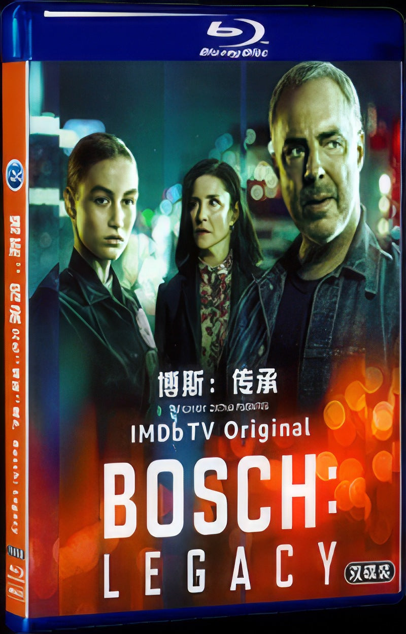 Bosch: Legacy (2022) Movie 2-Disc Box Set for Gift Collection Blu-ray