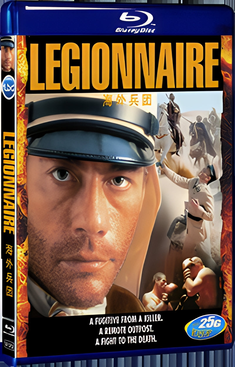 1998 Legionnaire 1080P for Gift 1-Disc All RegionPlay Seal Box Blu-ray
